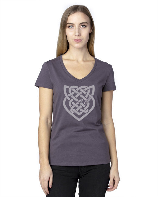 Alan Doyle Celtic Knot V-neck - Ladies