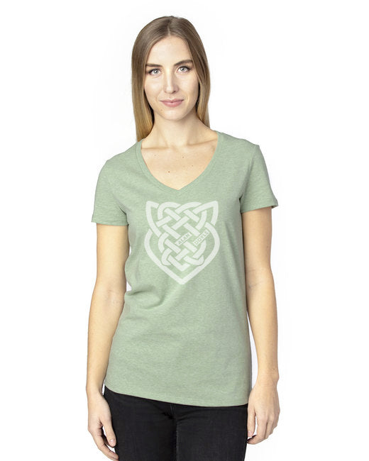 Alan Doyle Celtic Knot V-neck - Ladies