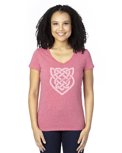 Alan Doyle Celtic Knot V-neck - Ladies