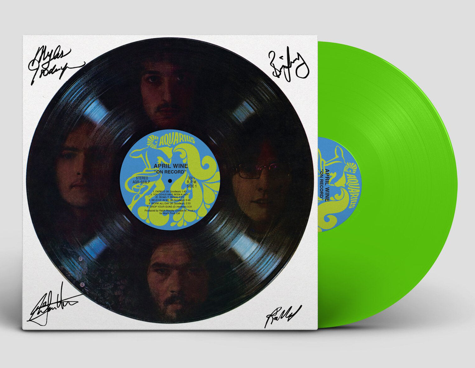 On Record - Re-issue Coloured Vinyl *Autographed*