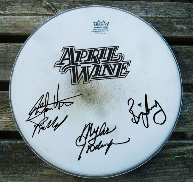 Autographed Drum Head