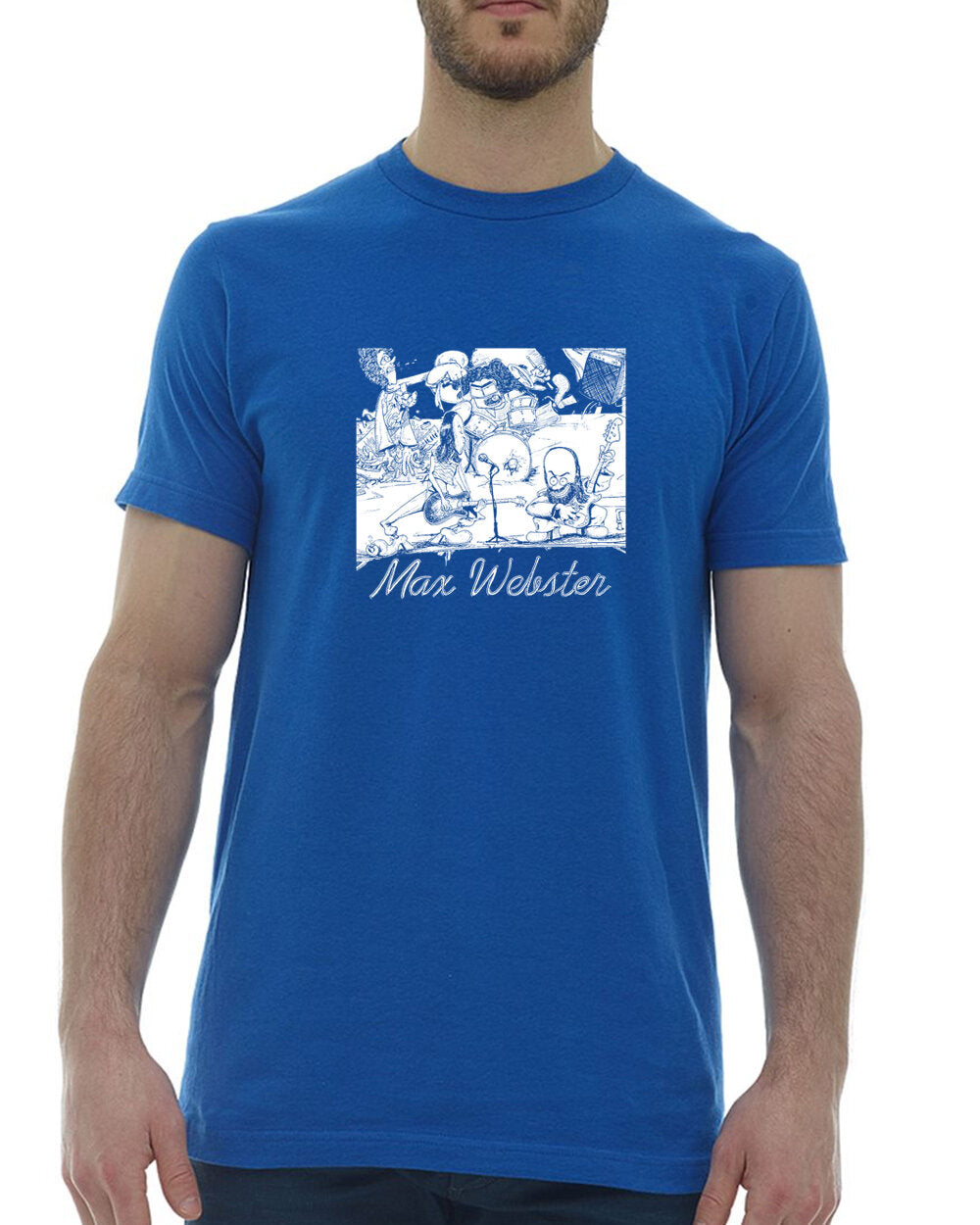 Max Webster Drawing T-Shirt *NEW* (4 colours)