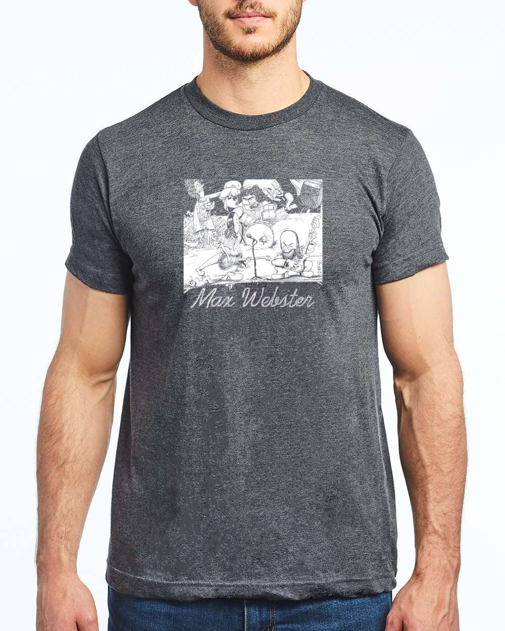 Max Webster Drawing T-Shirt *NEW* (4 colours)