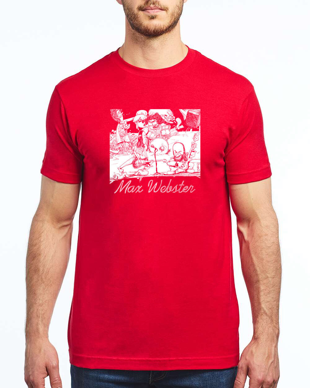 Max Webster Drawing T-Shirt *NEW* (4 colours)