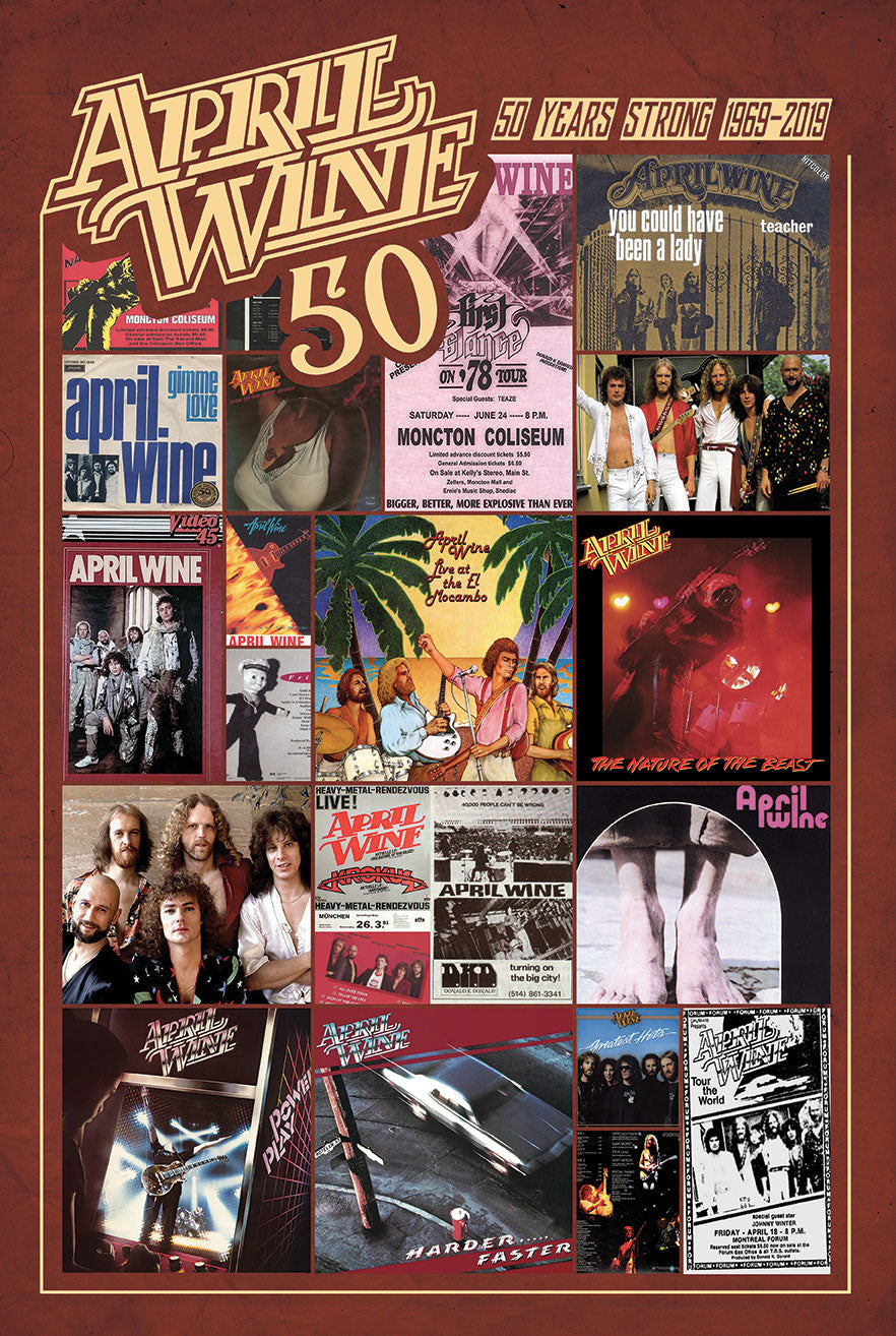 50th Anniversary 18" x 12" poster