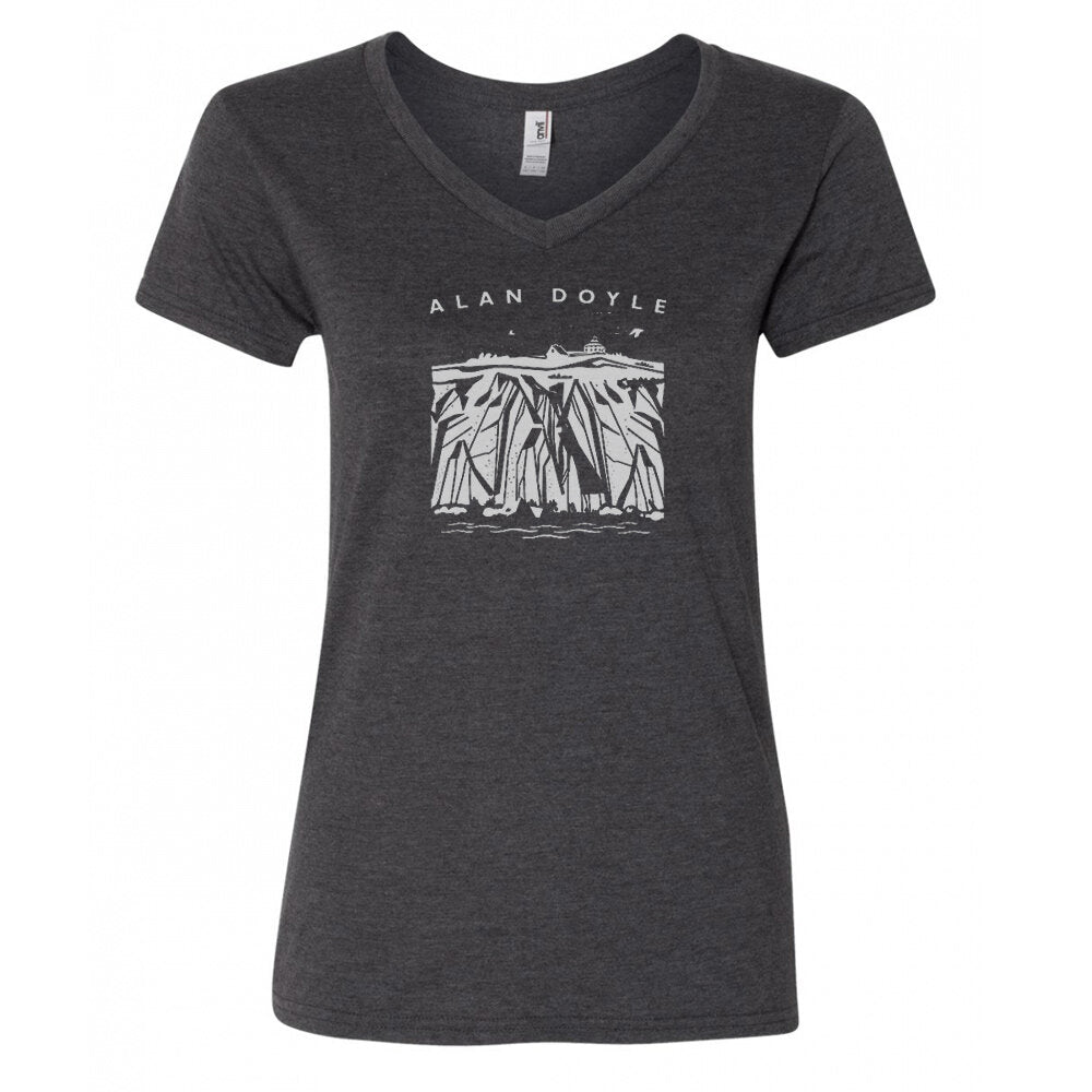 Ladies Cape Spear V-neck