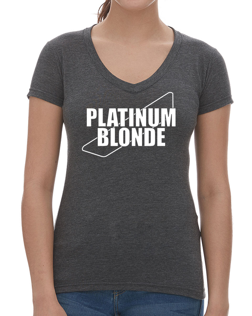 Women's Classic Logo V-neck - pink