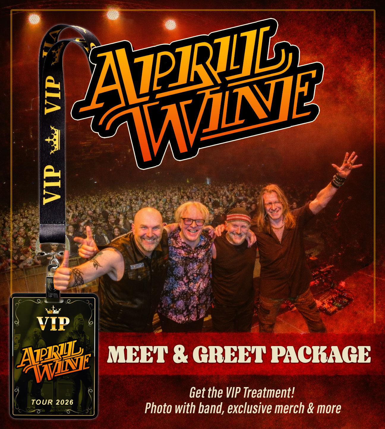 April Wine Ultimate VIP Experience