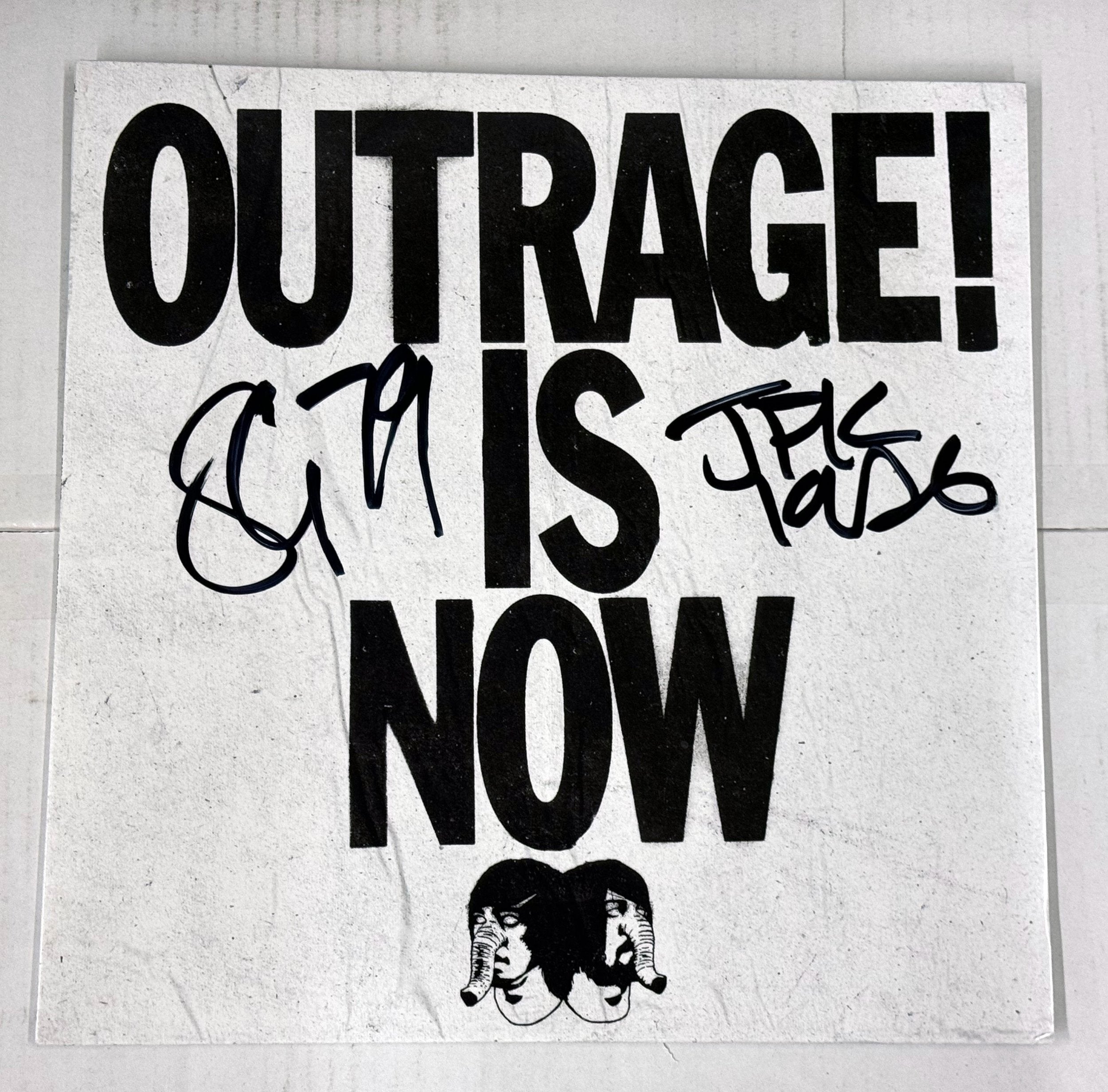 DFA Outrage! Is Now LP *Autographed*