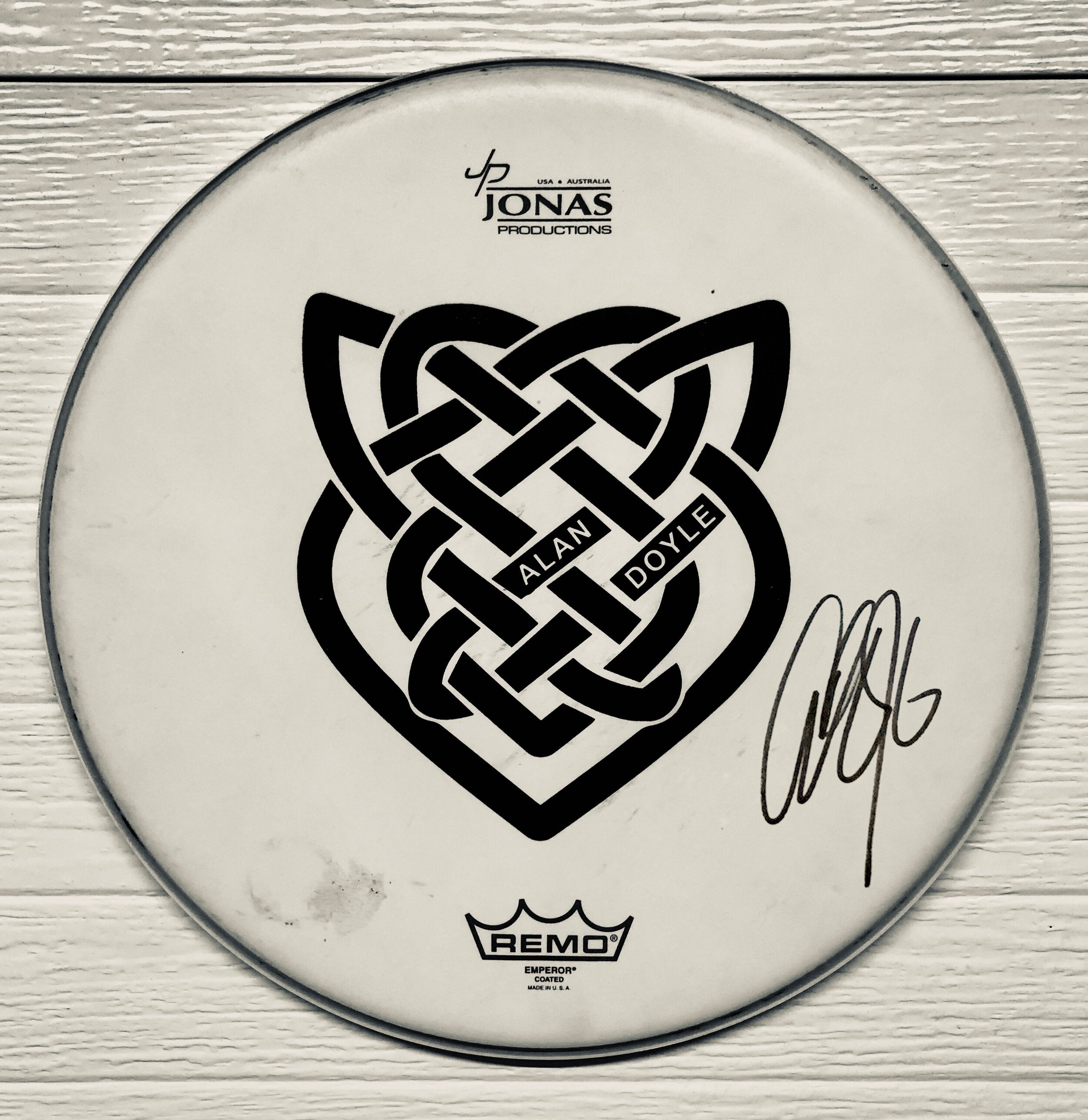 Autographed Drumhead
