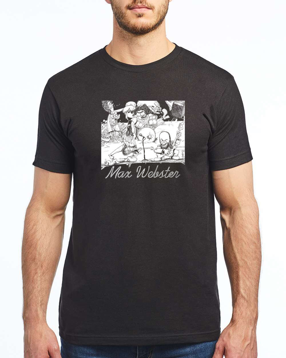 Max Webster Drawing T-Shirt *NEW* (4 colours)