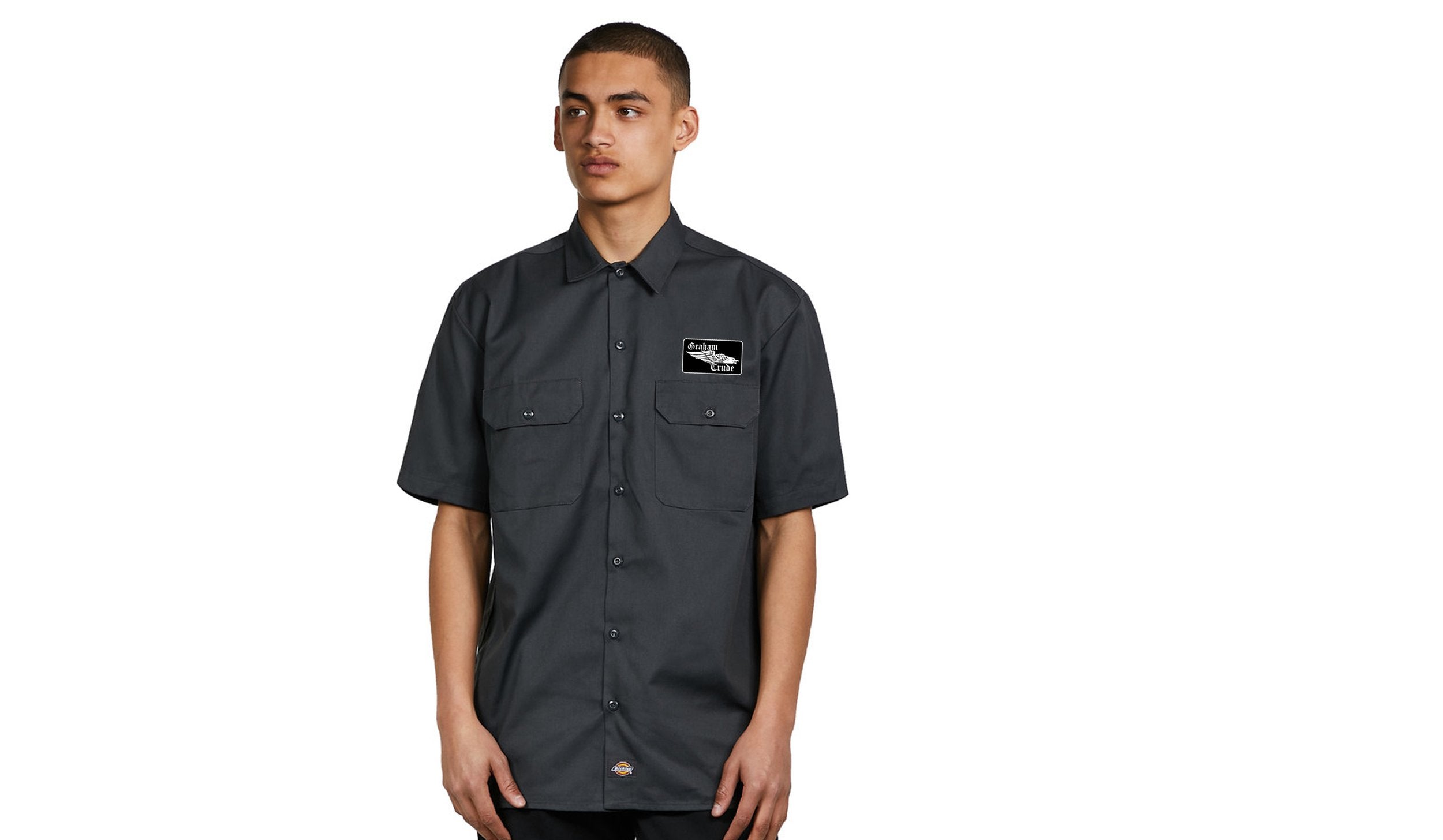 GT Workshirt with Embroidered Logo Patch