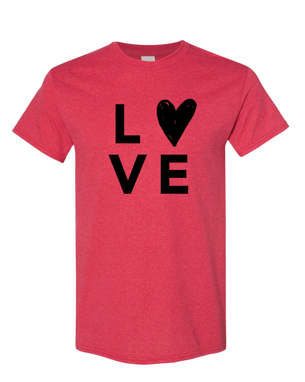 Love Shirt Red (Adult & Youth Unisex Sizes)