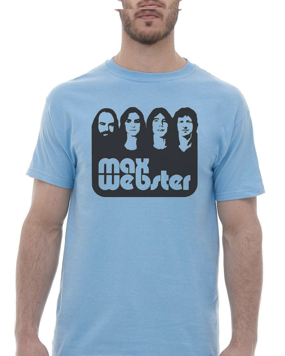 T-shirt Max Webster 'Gift For Fan' - 100% Coton, Unisexe, Tailles S à 5XL, Personnalisable, Neuf Avec étiquettes