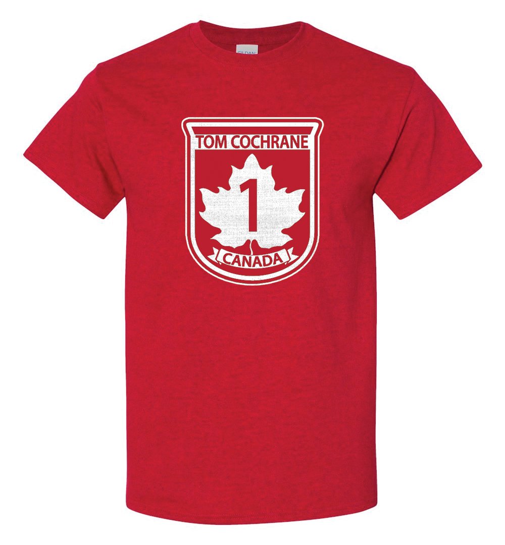 *New* Tom Cochrane Canada Hwy T-shirt